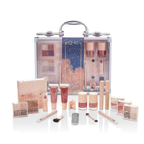 Q-KI Cosmic Glow Vanity Case 30 Pieces