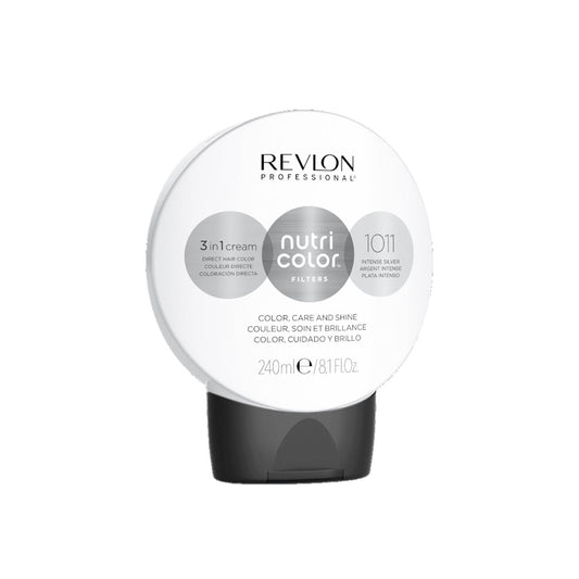 Revlon Nutri Color Filters 3 in 1 Cream Hair Colourant 240ml -1022 Intense Platinum