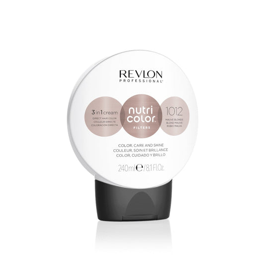 Revlon Nutri Color Filters 3 in 1 Cream Hair Colourant 240ml - 1012 Blond Mauve