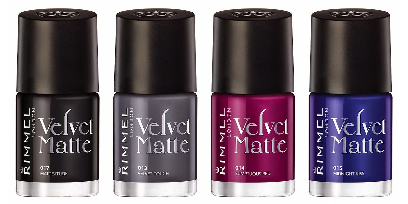 Rimmel Sweetie Heart Velvet Matte Nail Polish 8ml - Love Bugs