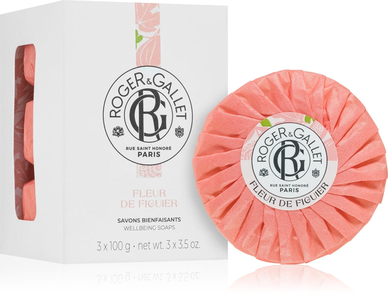 Roger & Gallet Fleur De Figuier Soap 3x100g