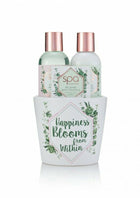 The Kind Edit Co. Spa Botanique Blissful Bathe Gift Set 100ml Body Wash + 50ml Hand Cream + 100ml Body Lotion