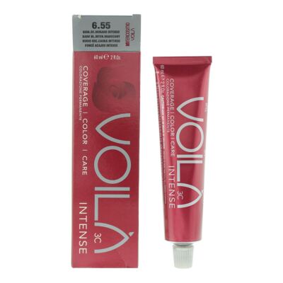 Intercosmo Voila Intense Hair Color 60ml - 6.35 Dark Golden Mahogany Blonde