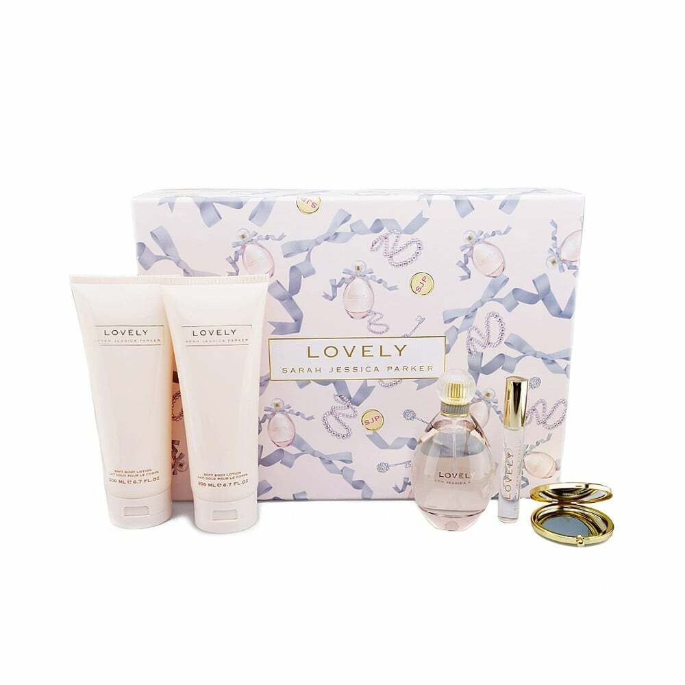 Sarah Jessica Parker Born Lovely Gift Set 10ml EDP Rollerball + Mirror
