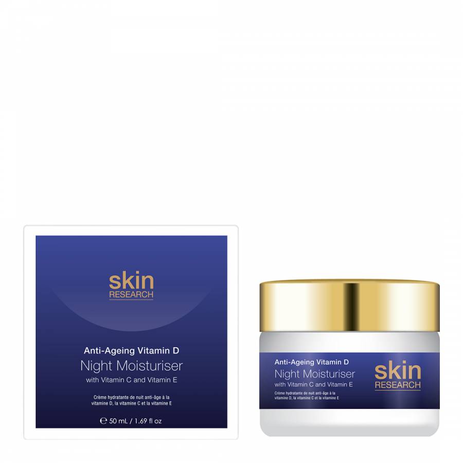 Skin Research Anti-Ageing Vitamin D Night Moisturiser 50ml