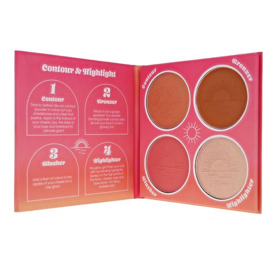 Sunkissed Radiant Lustre Gesichts-Palette - 4 Farbtöne