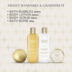 Baylis & Harding Signature Sweet Mandarin & Grapefruit 4 x Bath Bomb 125g