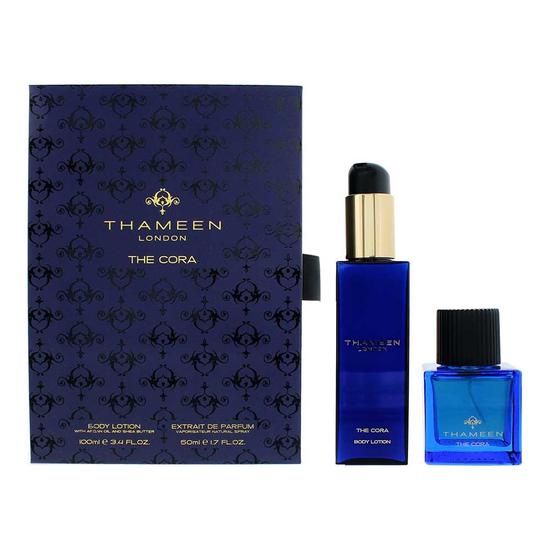 Thameen Amber Room Gift Set: Extrait de Parfum 50ml - Body Lotion 100ml