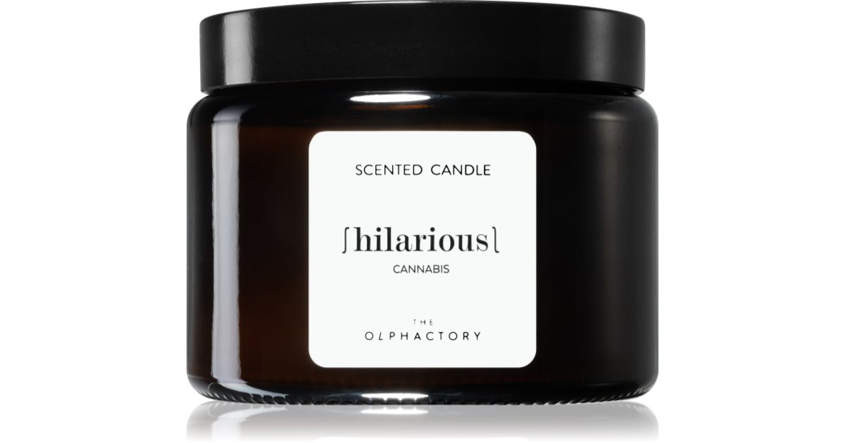 The Olphactory Hilarious Cannabis Scented Candle 360g