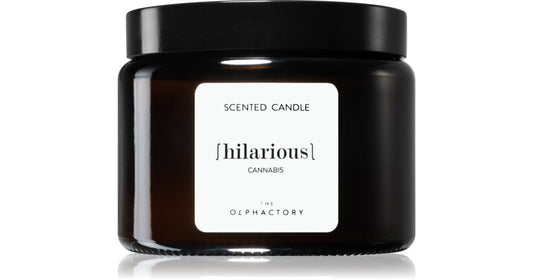 The Olphactory Hilarious Cannabis Scented Candle 360g