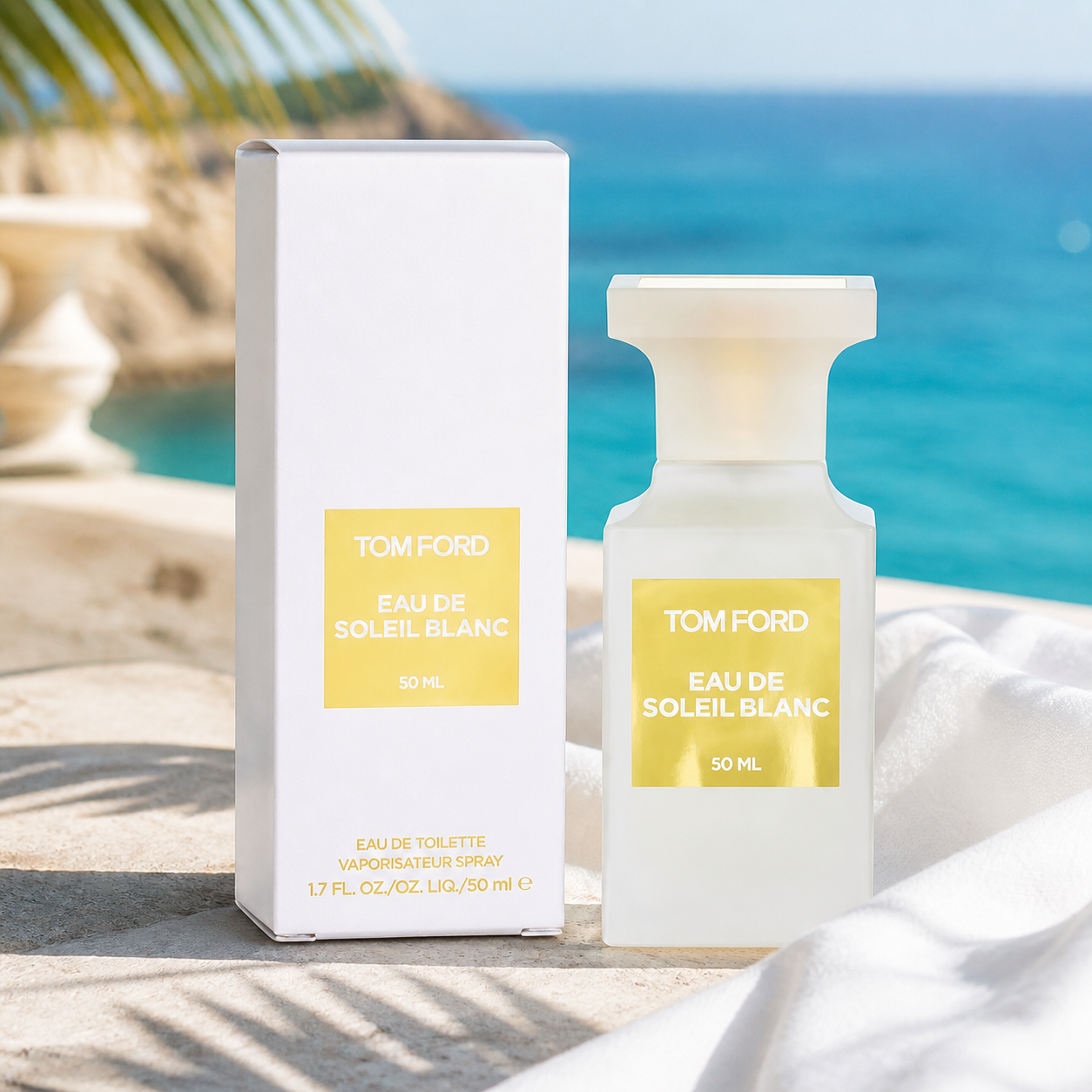 Tom Ford Eau de Soleil Blanc EDT 50ml coastal lifestyle image