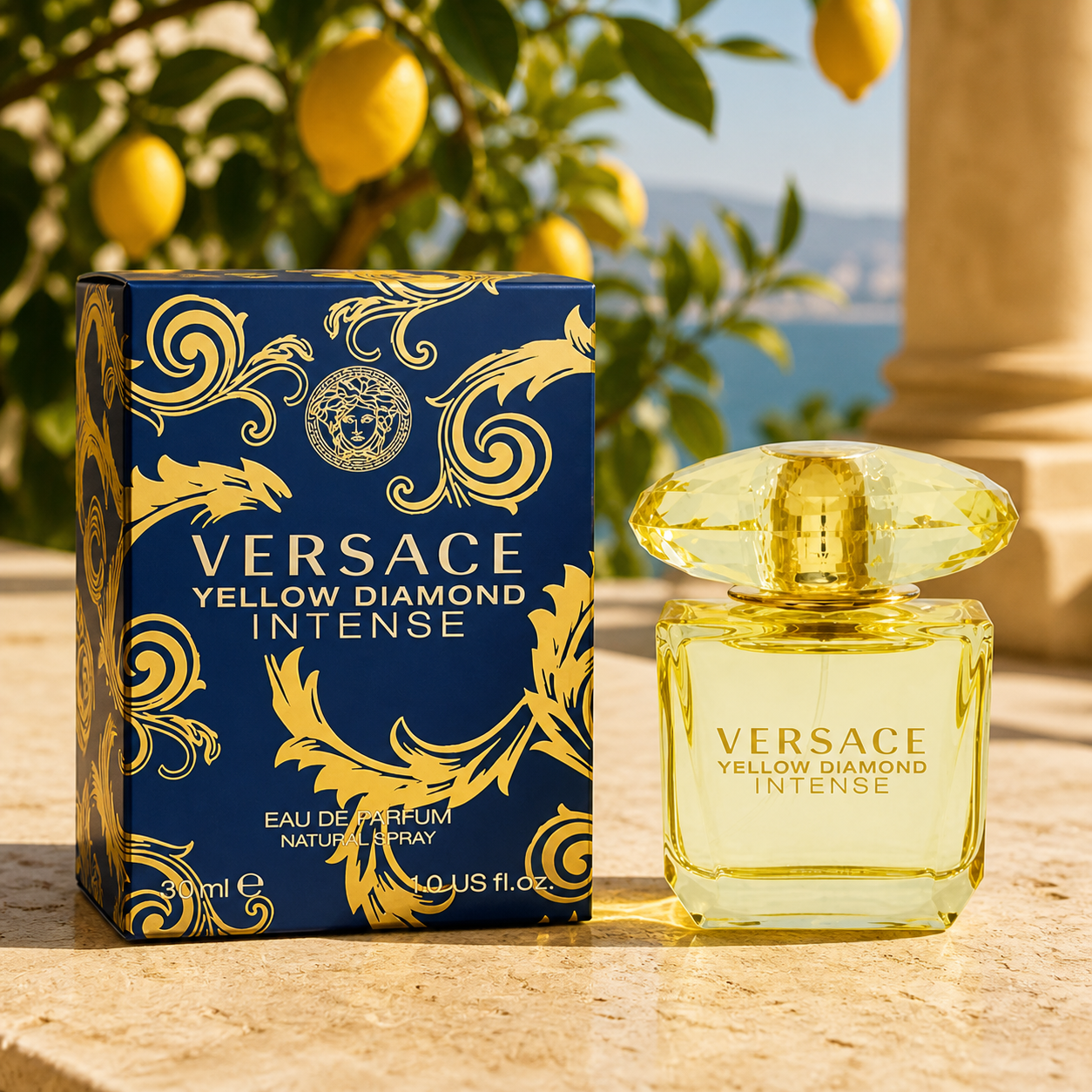 Versace Yellow Diamond Intense Eau de Parfum 30ml Mediterranean lifestyle image