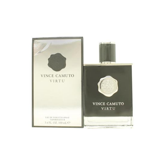 Vince Camuto Virtu Gift Set 100ml EDT + 15ml EDT + 90ml Aftershave Balm + 90ml Shower Gel