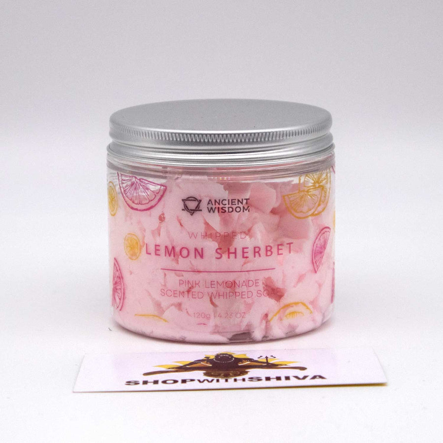 Sunkissed Soap & Scrub Lemon Sherbet Whipped Body Cleanser 250g