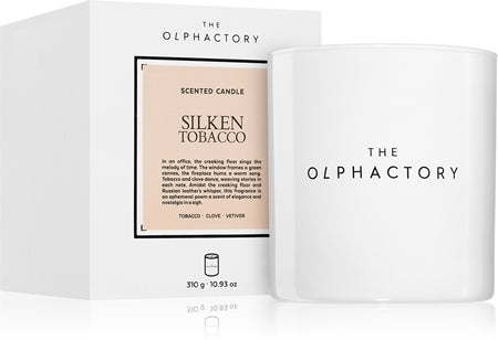 The Olphactory Silken Tobacco Scented Candle 310g