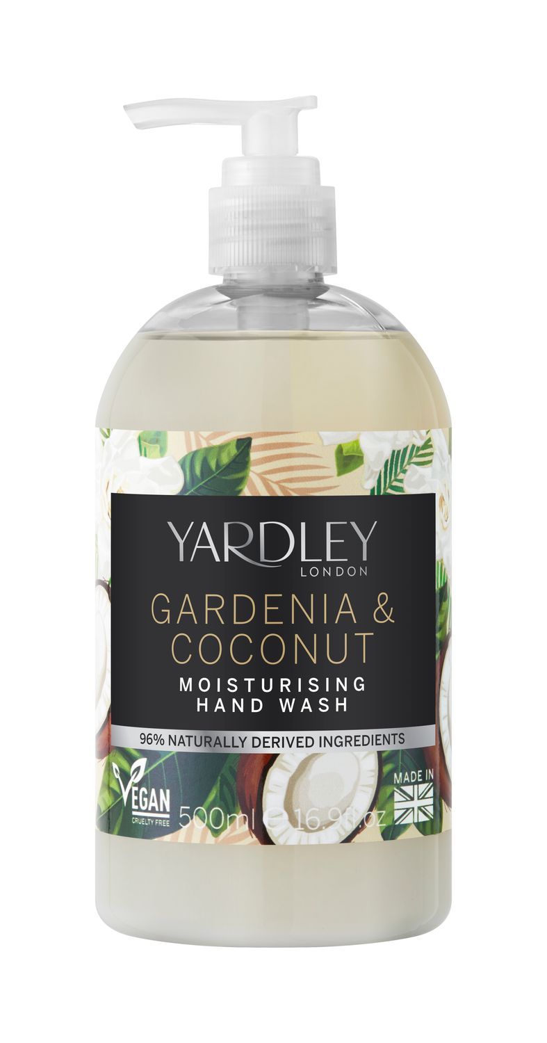 Yardley Gardenia & Coconut Milk Botanical Hand Wash 500ml
