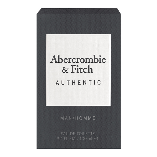 Abercrombie & Fitch Authentic Man Eau de Toilette 100ml Spray