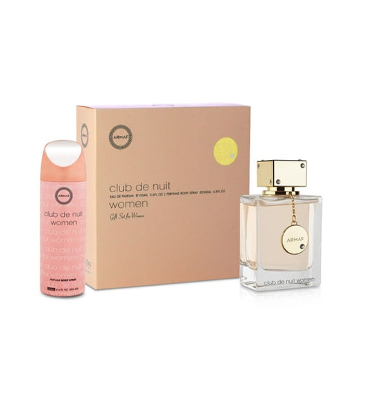 Armaf Club De Nuit Woman Gift Set 105ml EDP + 200ml Body Spray